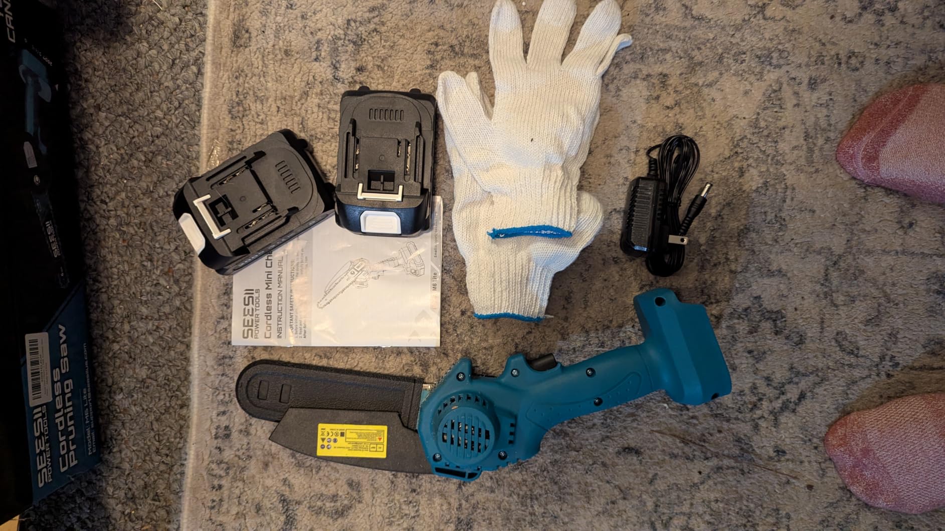 SEESII 2-in-1 Electric Pole Saws for Tree Trimming, Brushless Motor customer photo 1