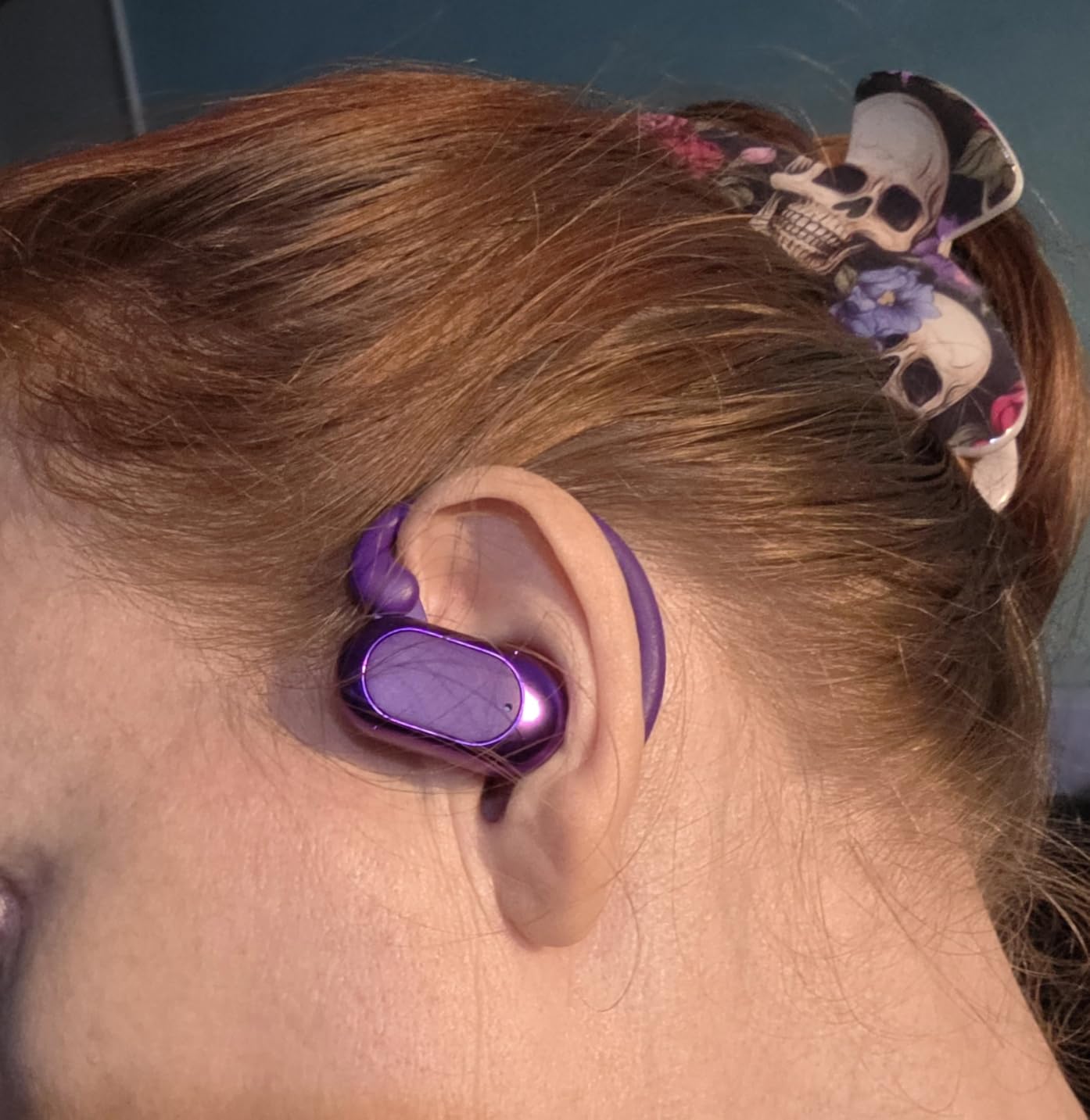 Open Ear Headphones, NEW Over Ear Earbuds with 4 ENC Noise-Canceling Mic customer photo 1