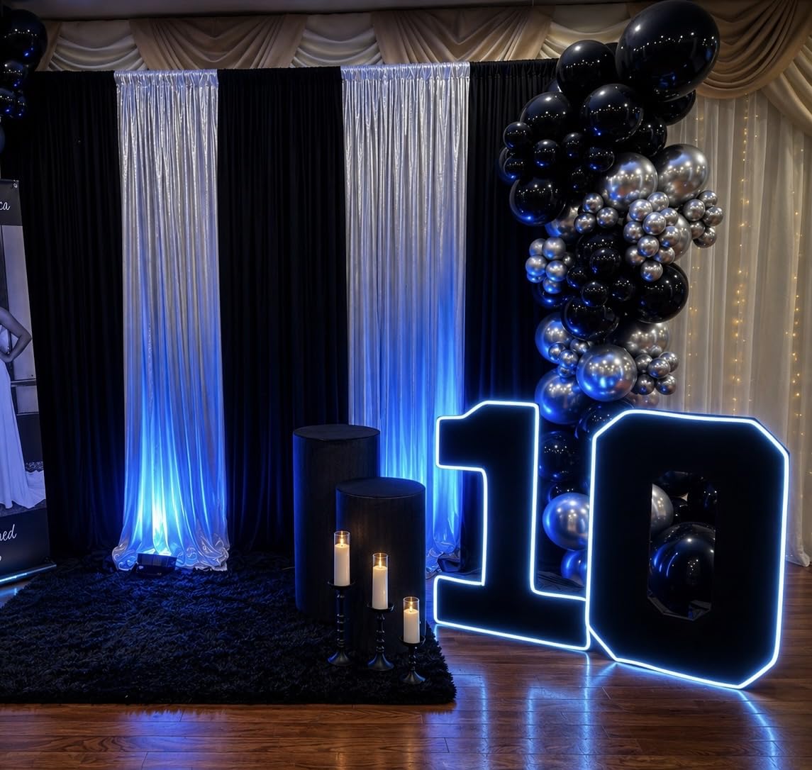 LED Stage Lights 8Pack - Czgor 36W RGB DJ Par Light for Party, Remote & DMX customer photo 2