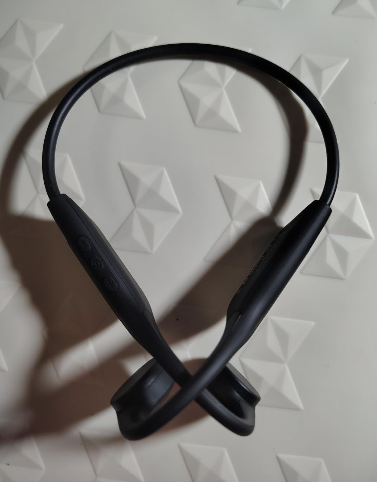 New Bone Conduction Headphones Bluetooth 6.0 Open Ear Headphones with Mic, Balanced Audio, Reduced Sound Leakage, IP54 Waterproof Secure Fit, Wireless Sports Headphones for Running, Workout & Cycling customer photo 1