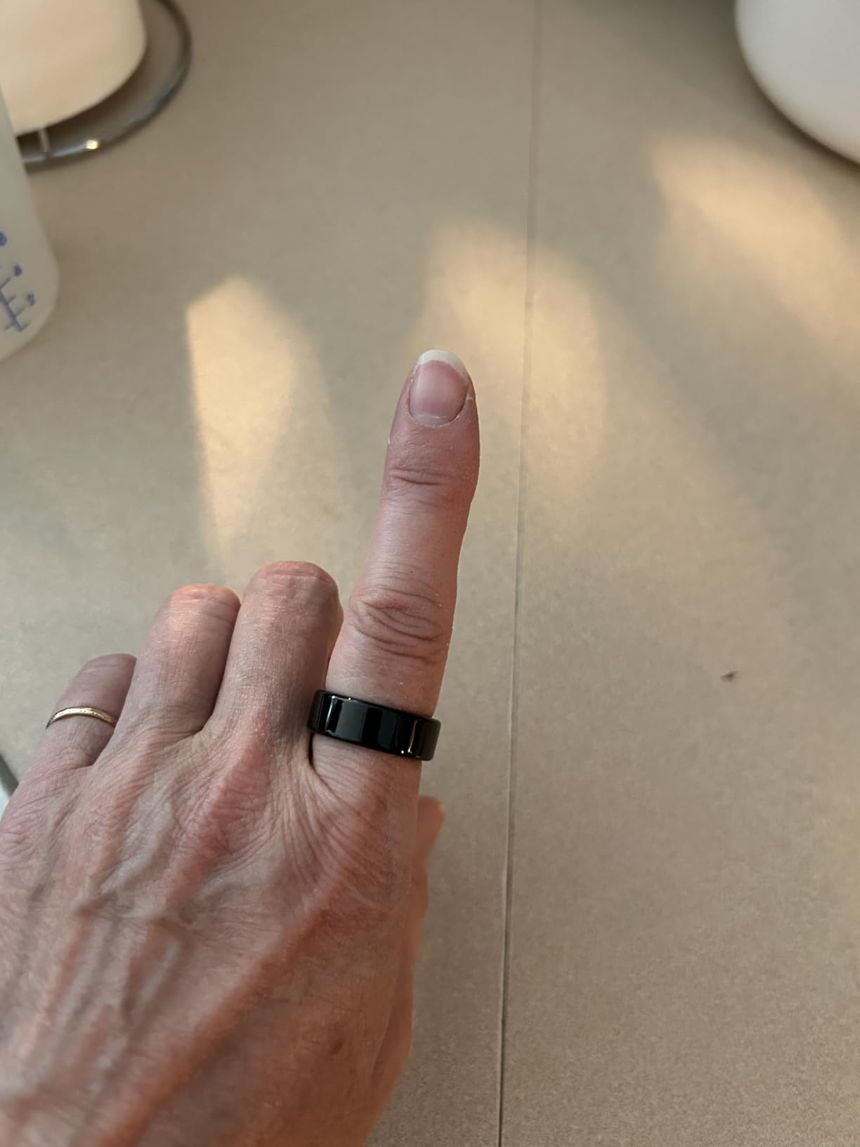 Smart Ring For Women Men, Health Tracker with Heart Rate/Blood Oxygen/Blood Pressure/Sleep Monitoring/Step Counting, IP68 Waterproof Fitness ring, No App Fees for iPhone & Android (Lavender Pink, 10#) customer photo 2
