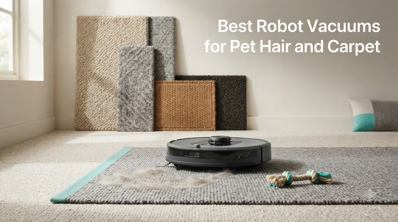 Best Robot Vacuums for Pet Hair and Carpet
