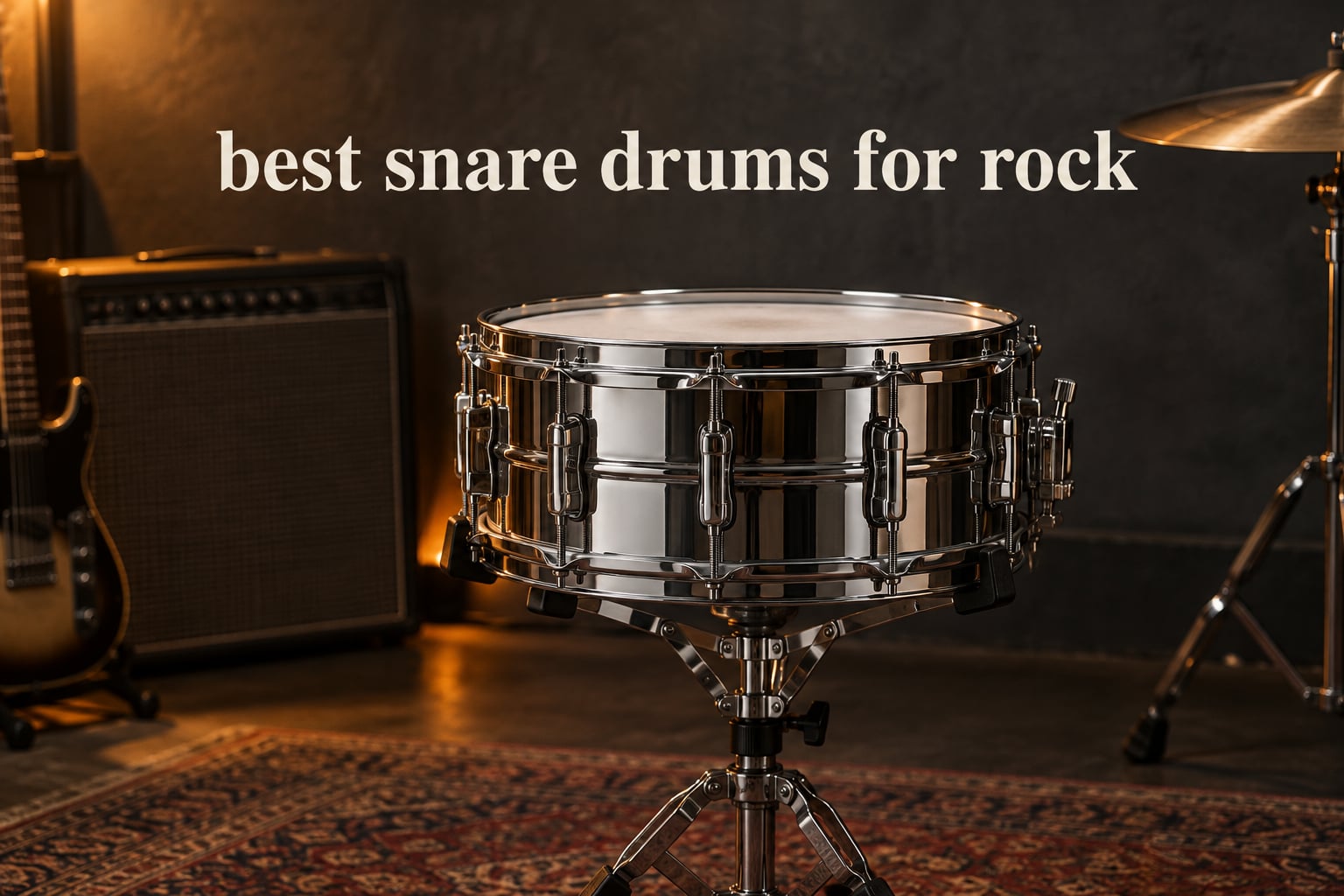 best snare drums for rock