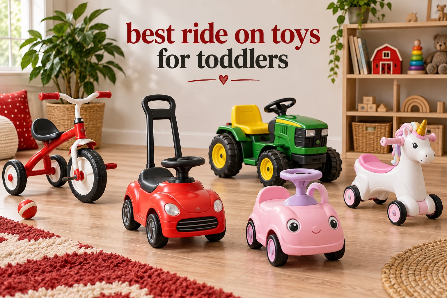best ride on toys for toddlers