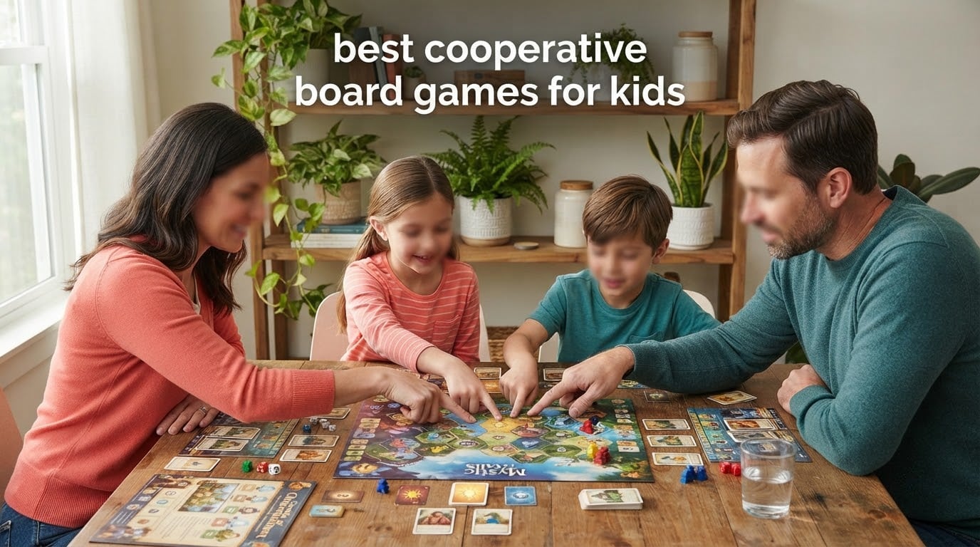 best cooperative board games for kids