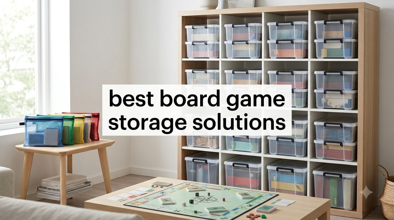 best board game storage solutions