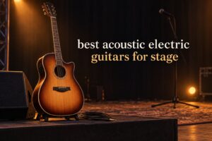 best acoustic electric guitars for stage