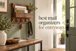 best mail organizers for entryways