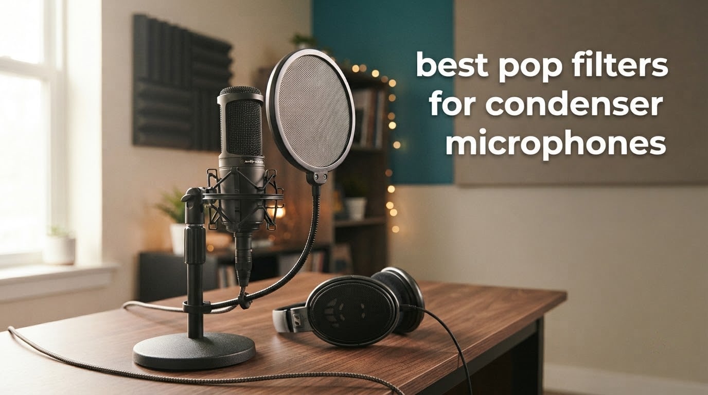 best pop filters for condenser microphones