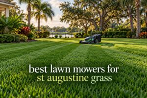 best lawn mowers for st augustine grass