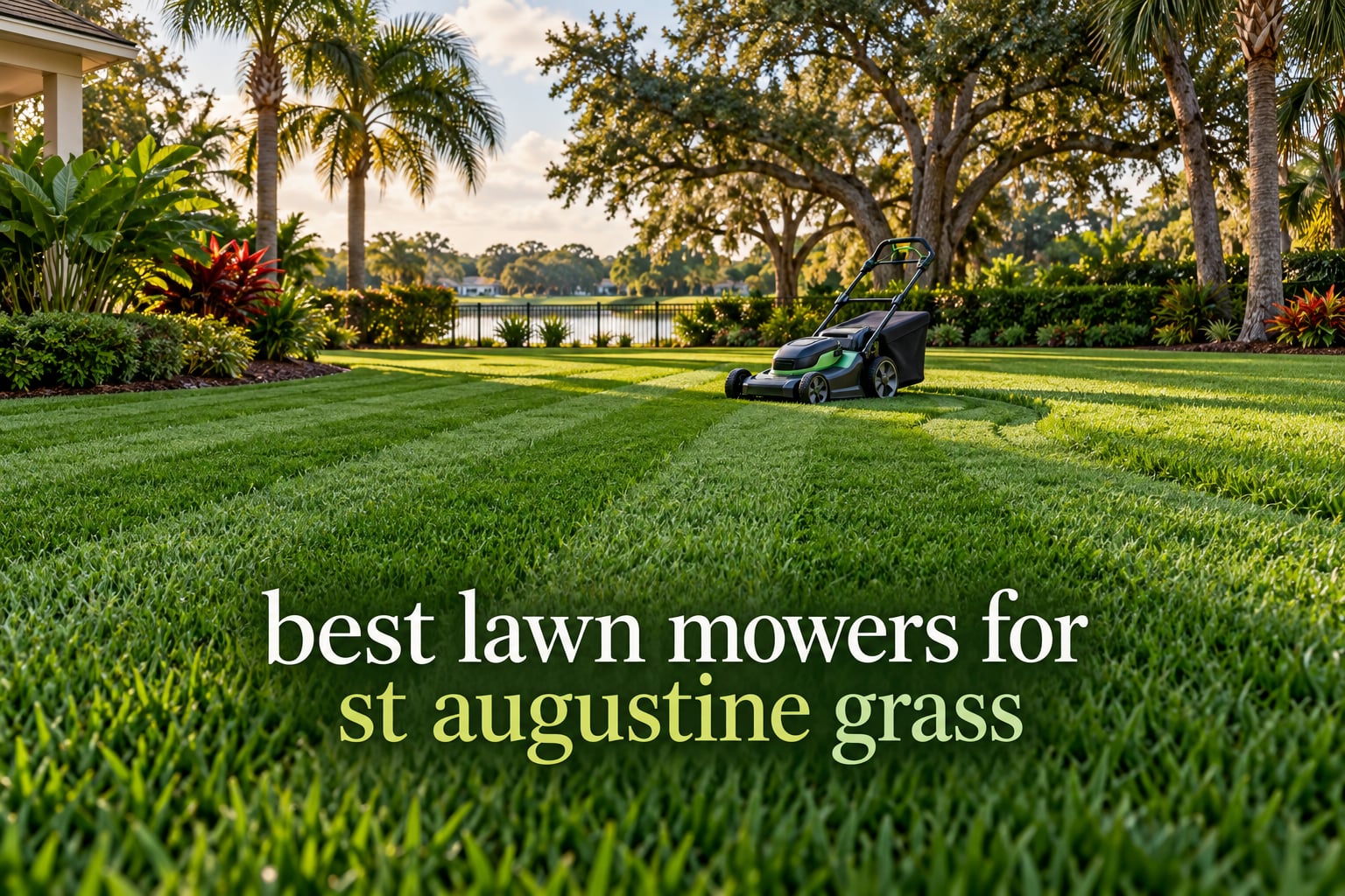 best lawn mowers for st augustine grass