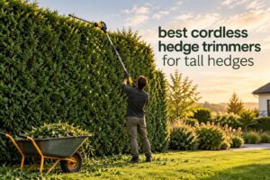 best cordless hedge trimmers for tall hedges