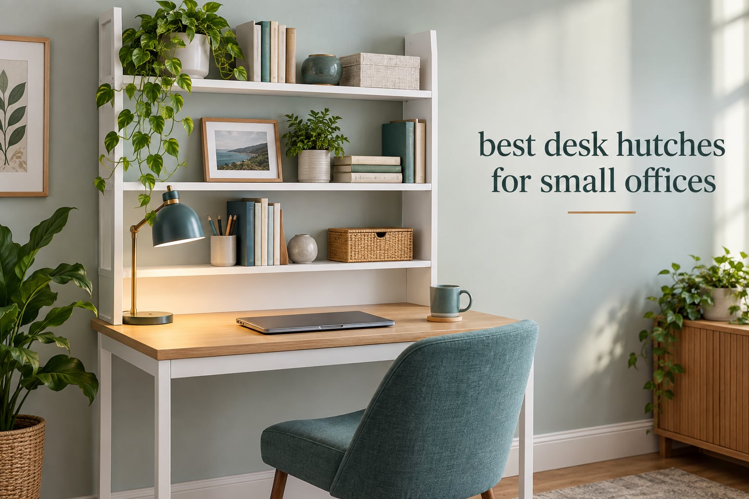 best desk hutches for small offices