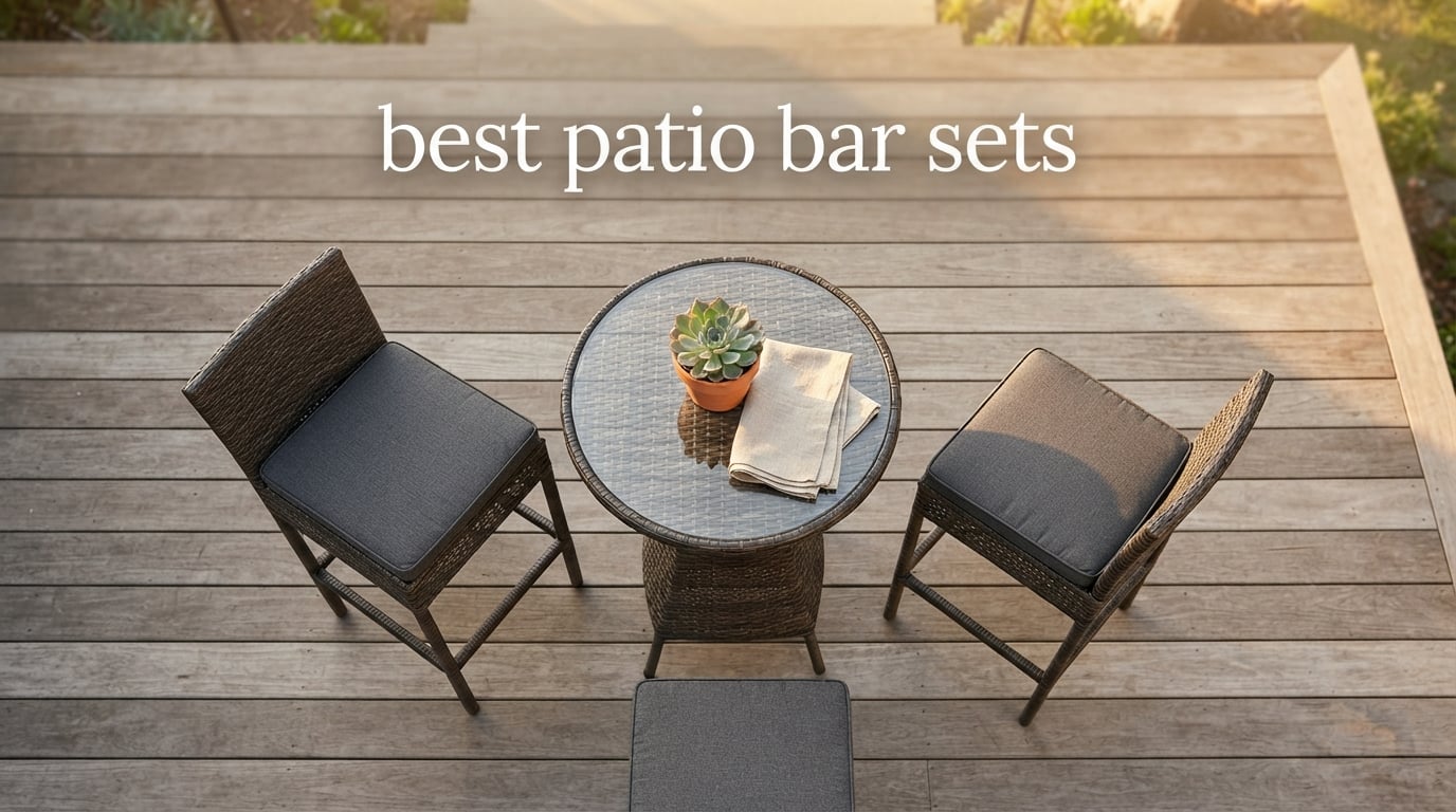 best patio bar sets