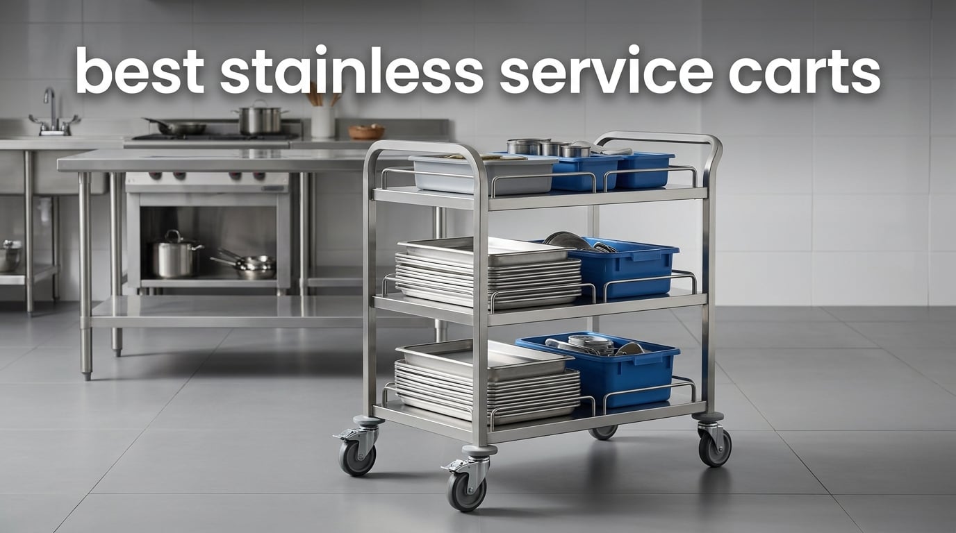 best stainless service carts