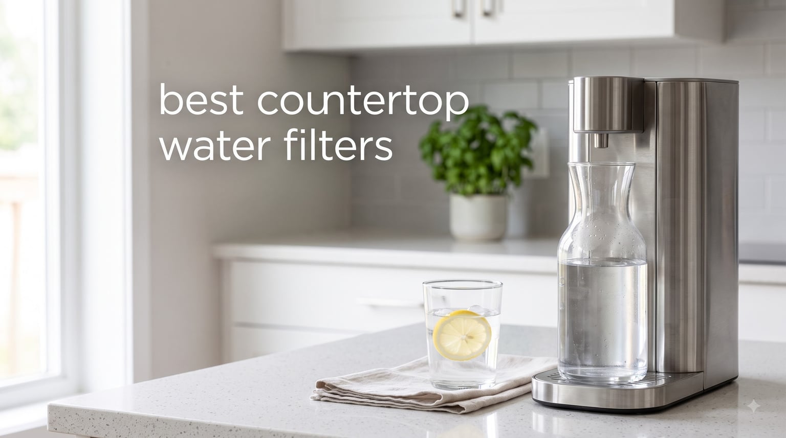 best countertop water filters