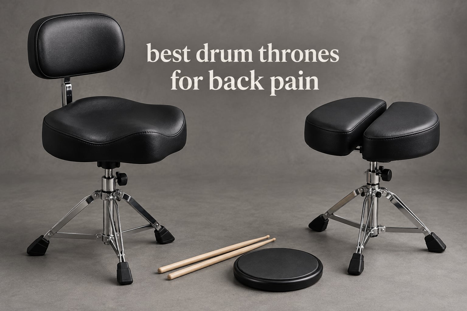 best drum thrones for back pain