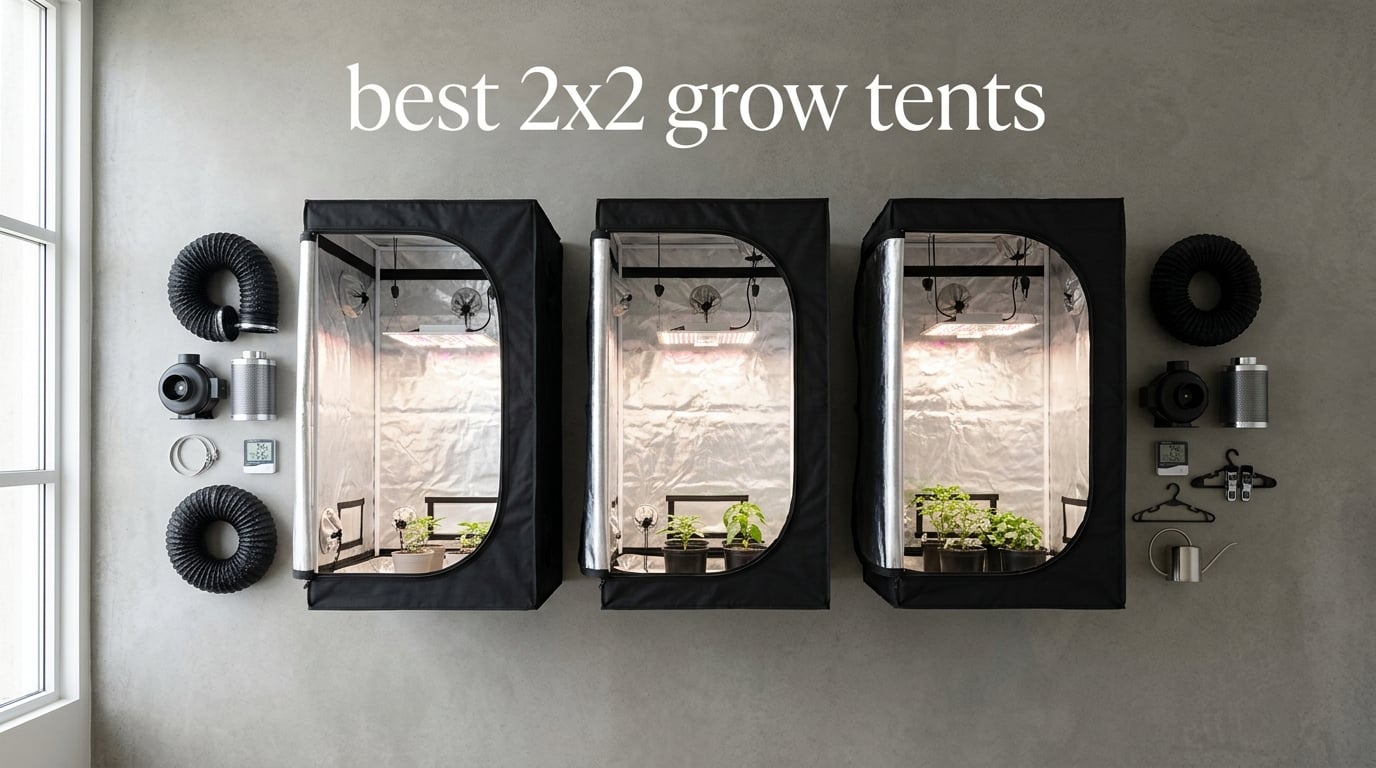 best 2x2 grow tents