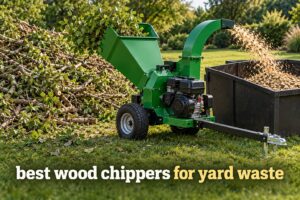 best wood chippers for yard waste