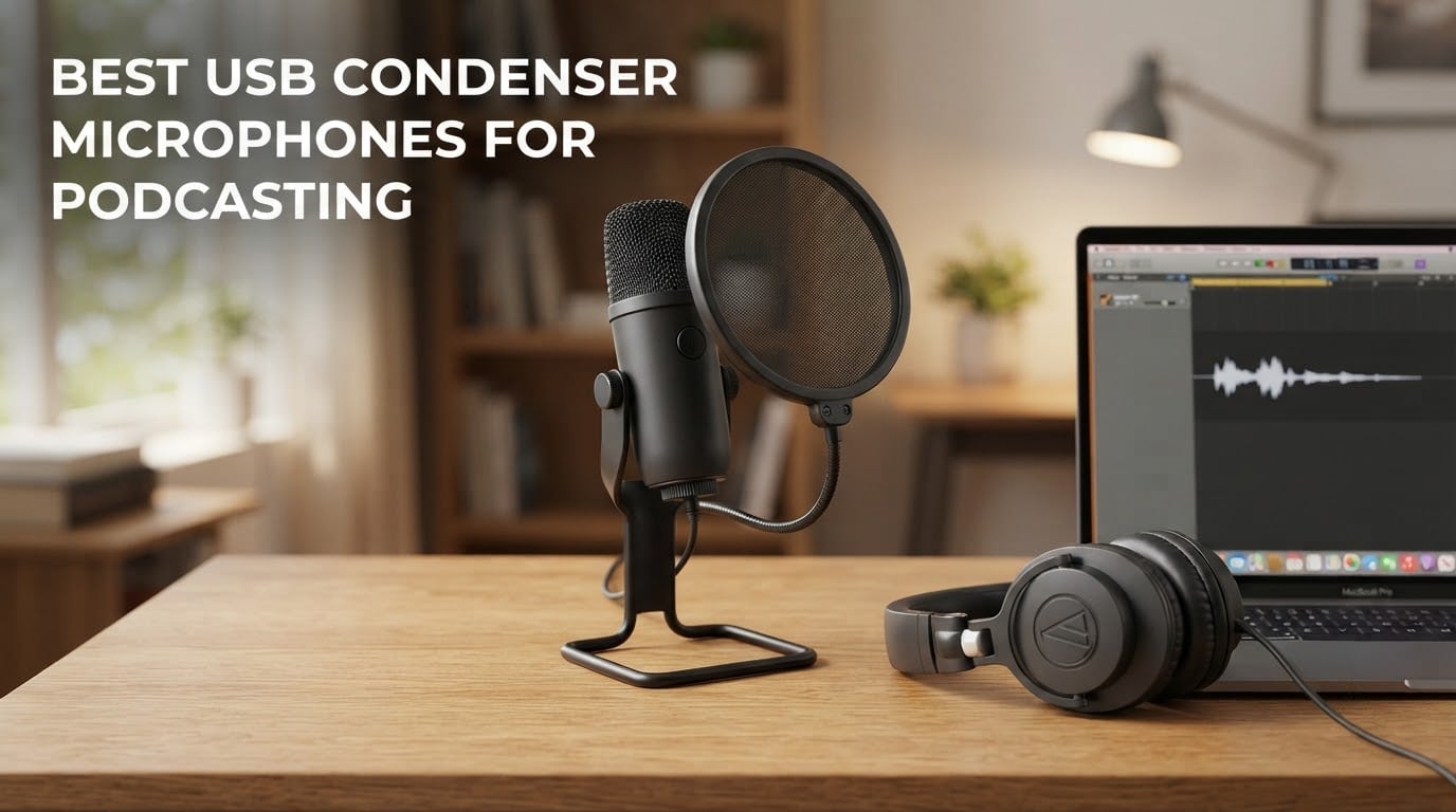 best usb condenser microphones for podcasting
