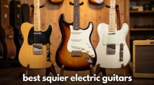 best squier electric guitars