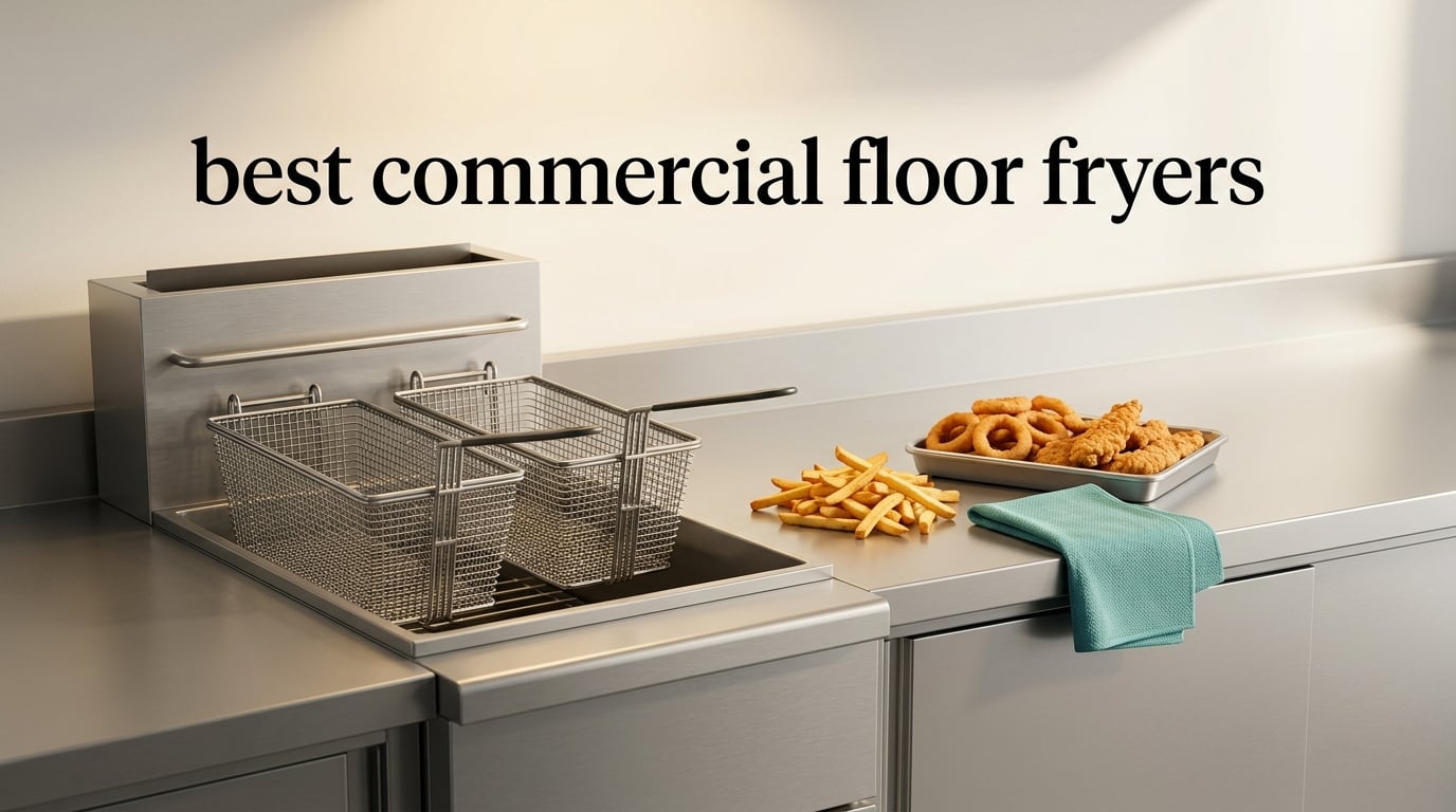 best commercial floor fryers