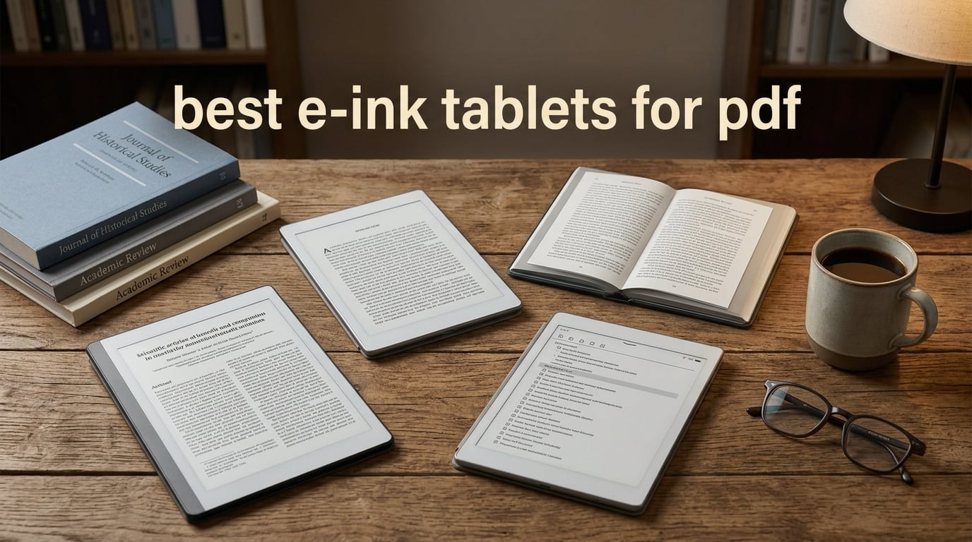 best e-ink tablets for pdf
