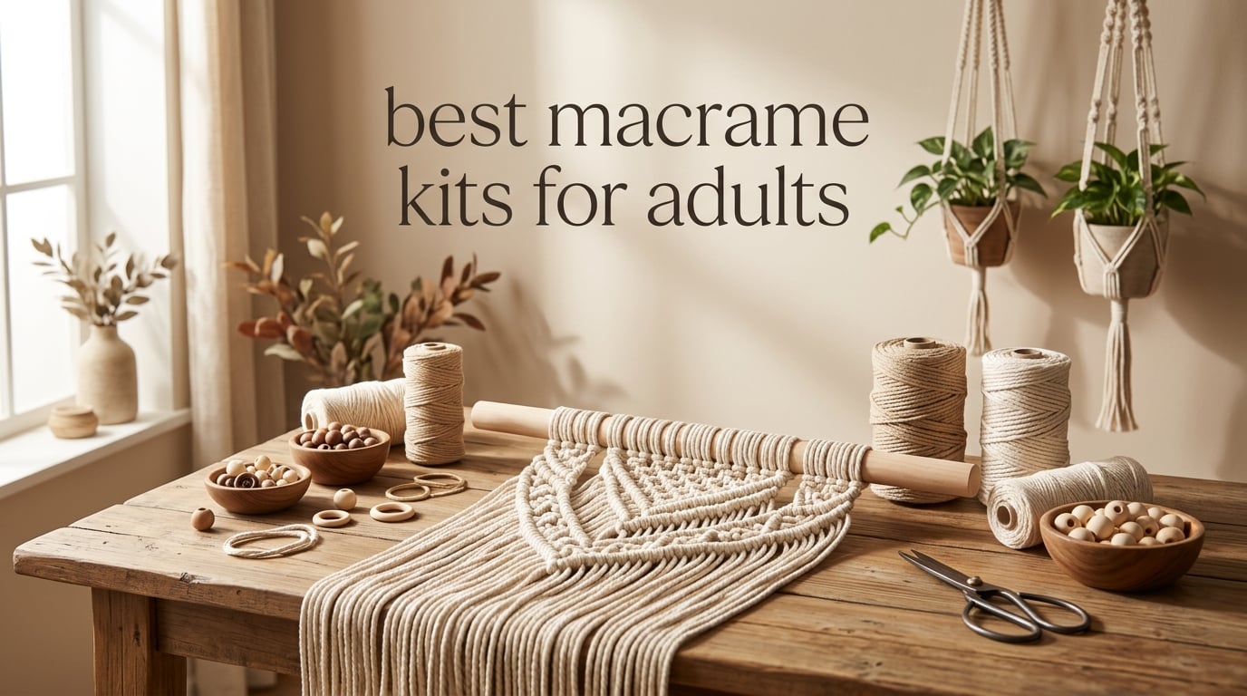 best macrame kits for adults