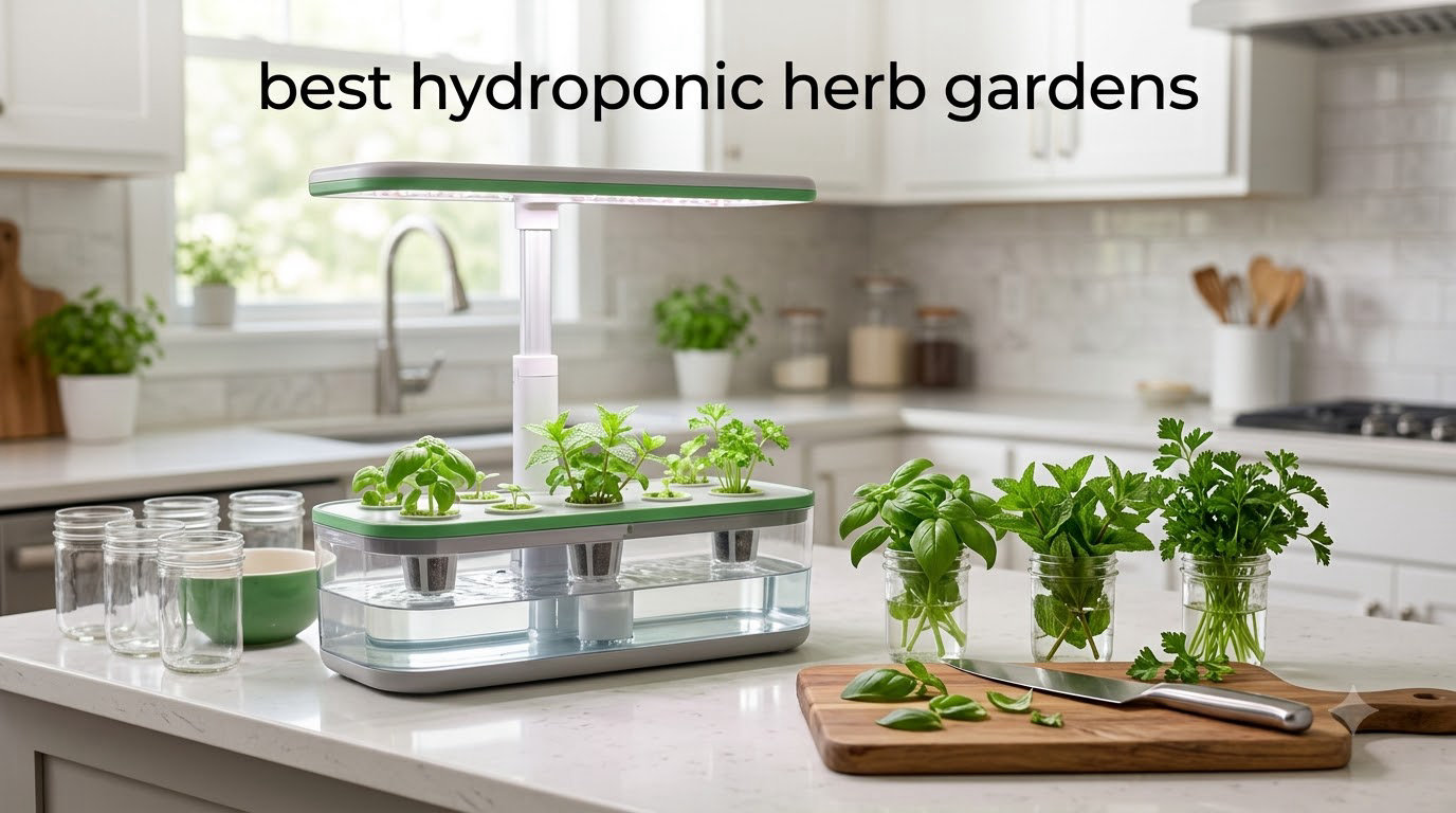 best hydroponic herb gardens