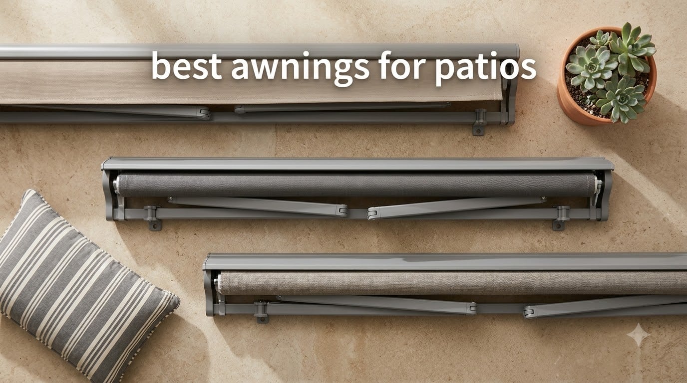 best awnings for patios