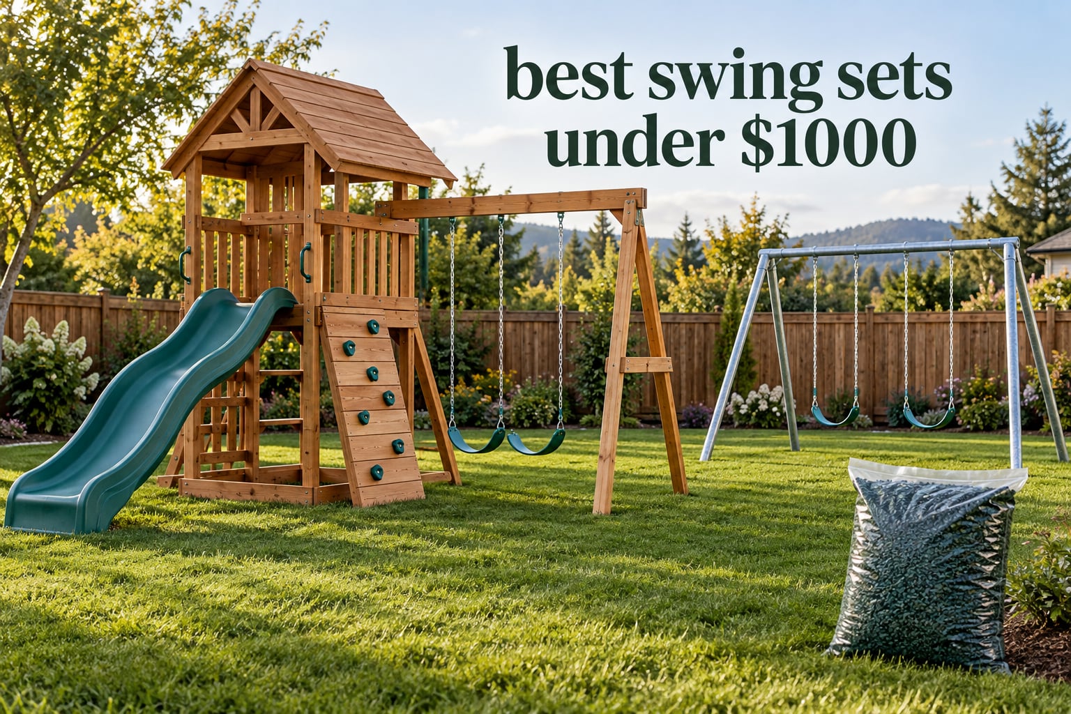 best swing sets under $1000