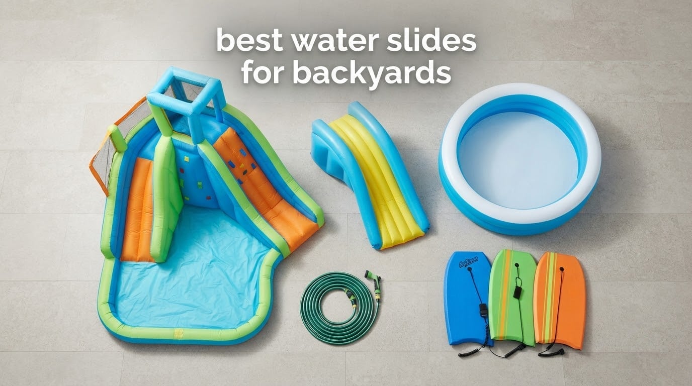 best water slides for backyards