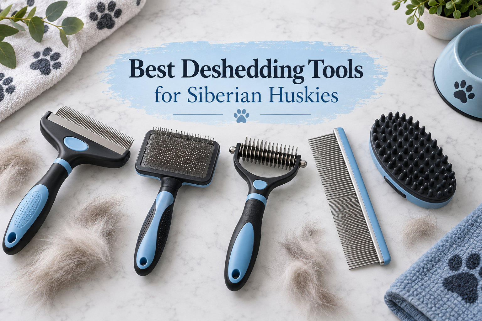 Best Deshedding Tools for Siberian Huskies
