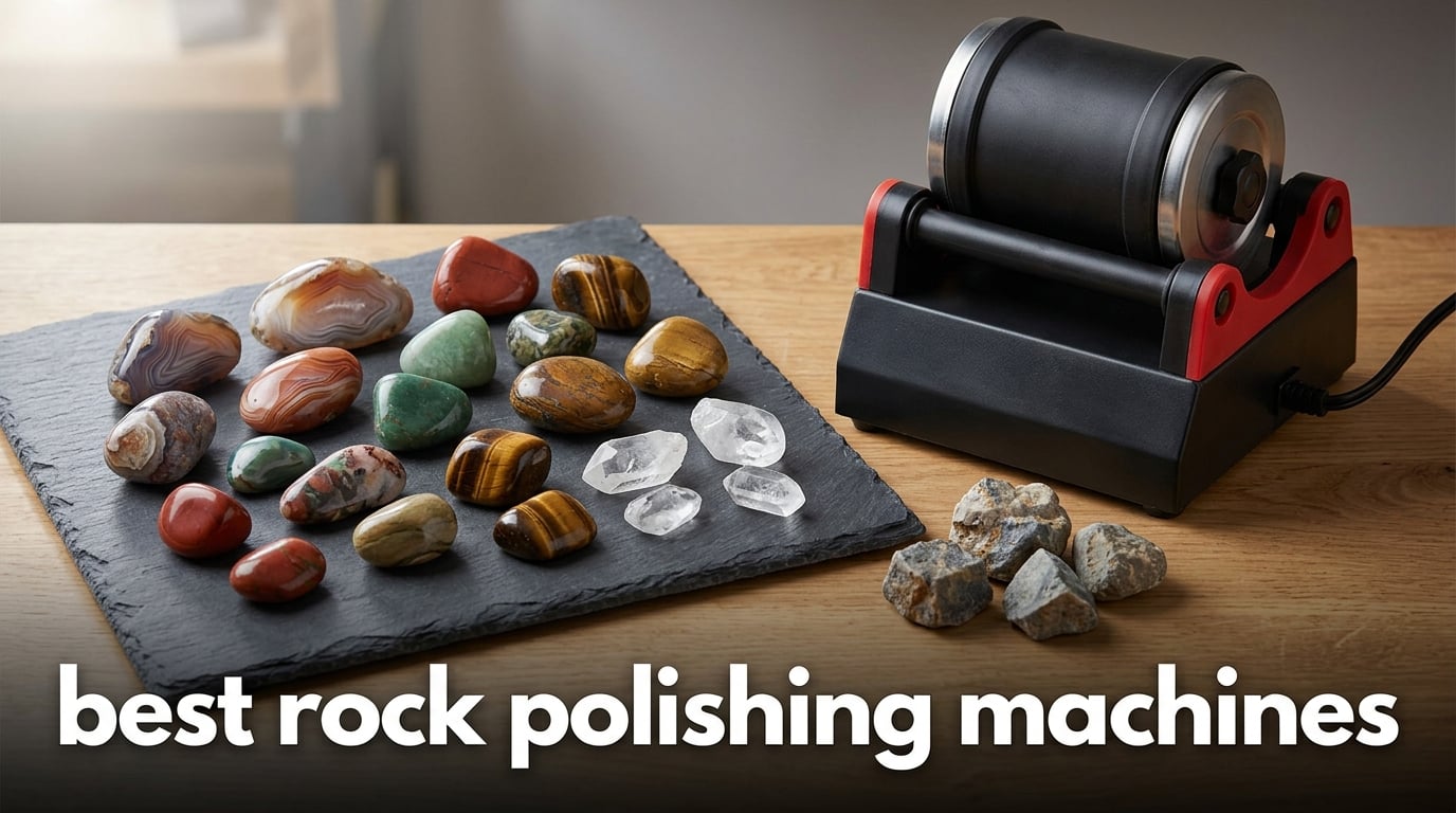 best rock polishing machines