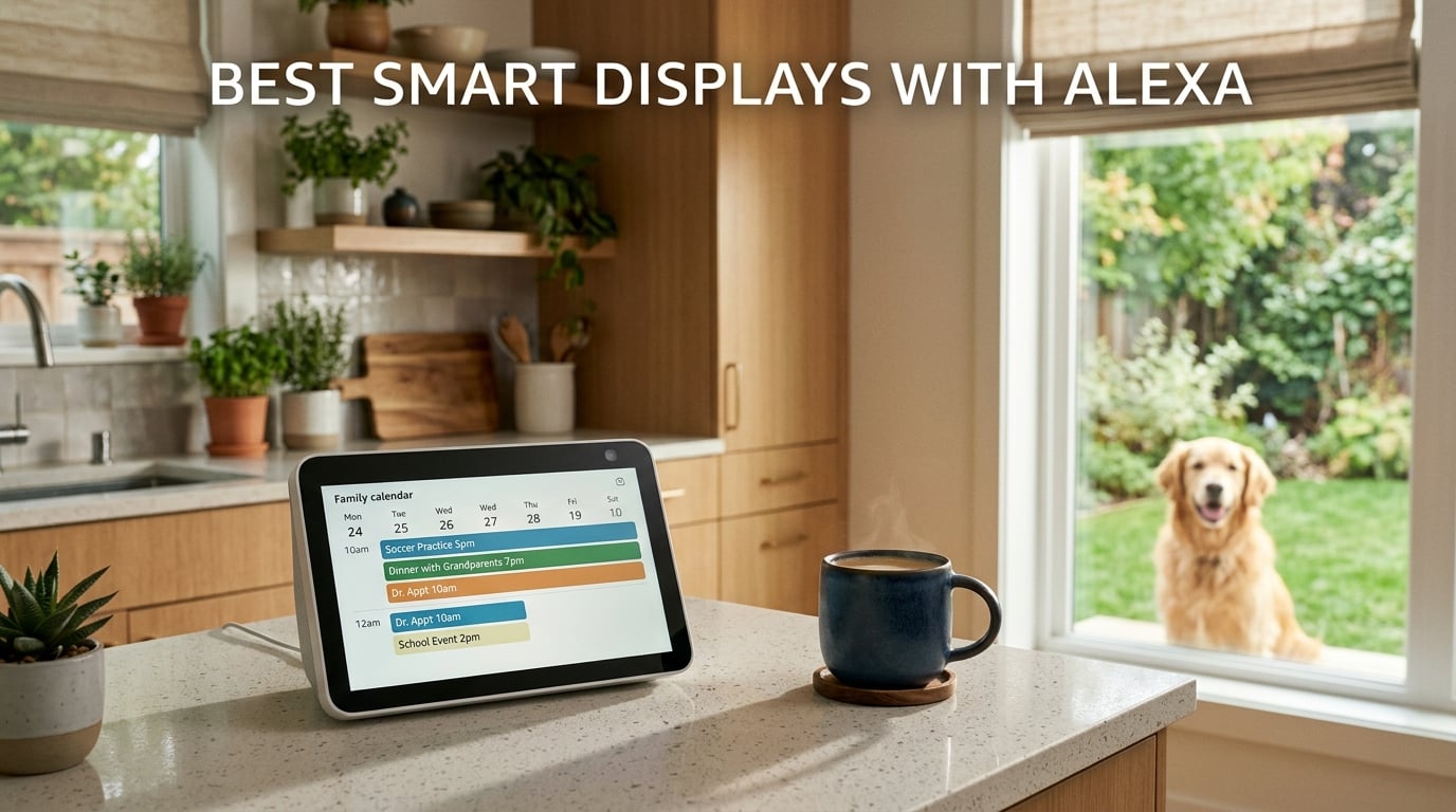 best smart displays with alexa
