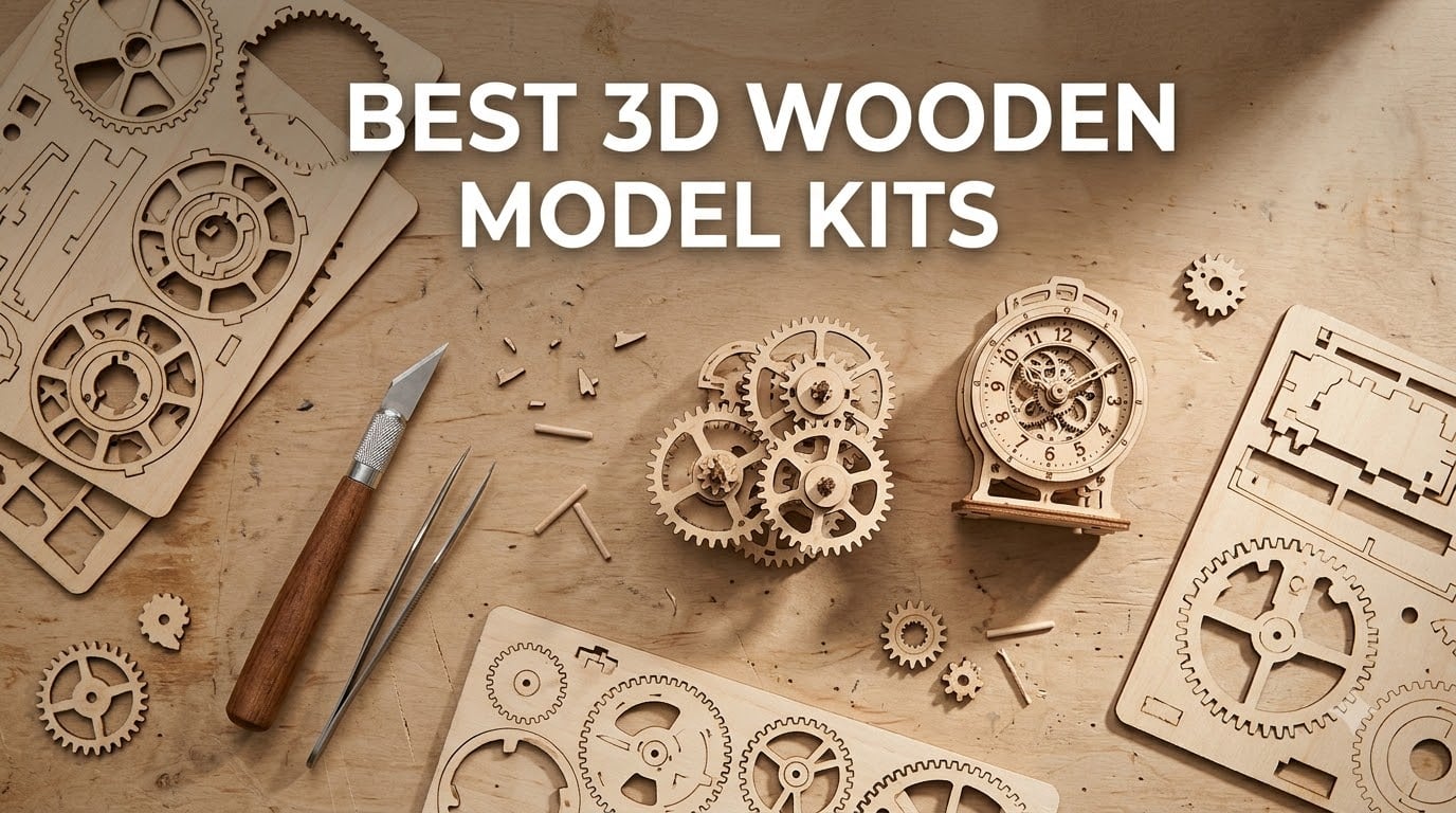 best 3d wooden model kits