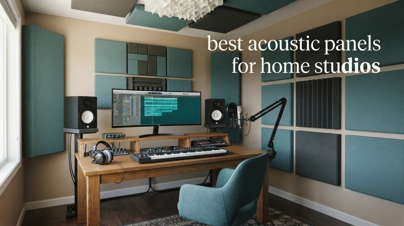 best acoustic panels for home studios