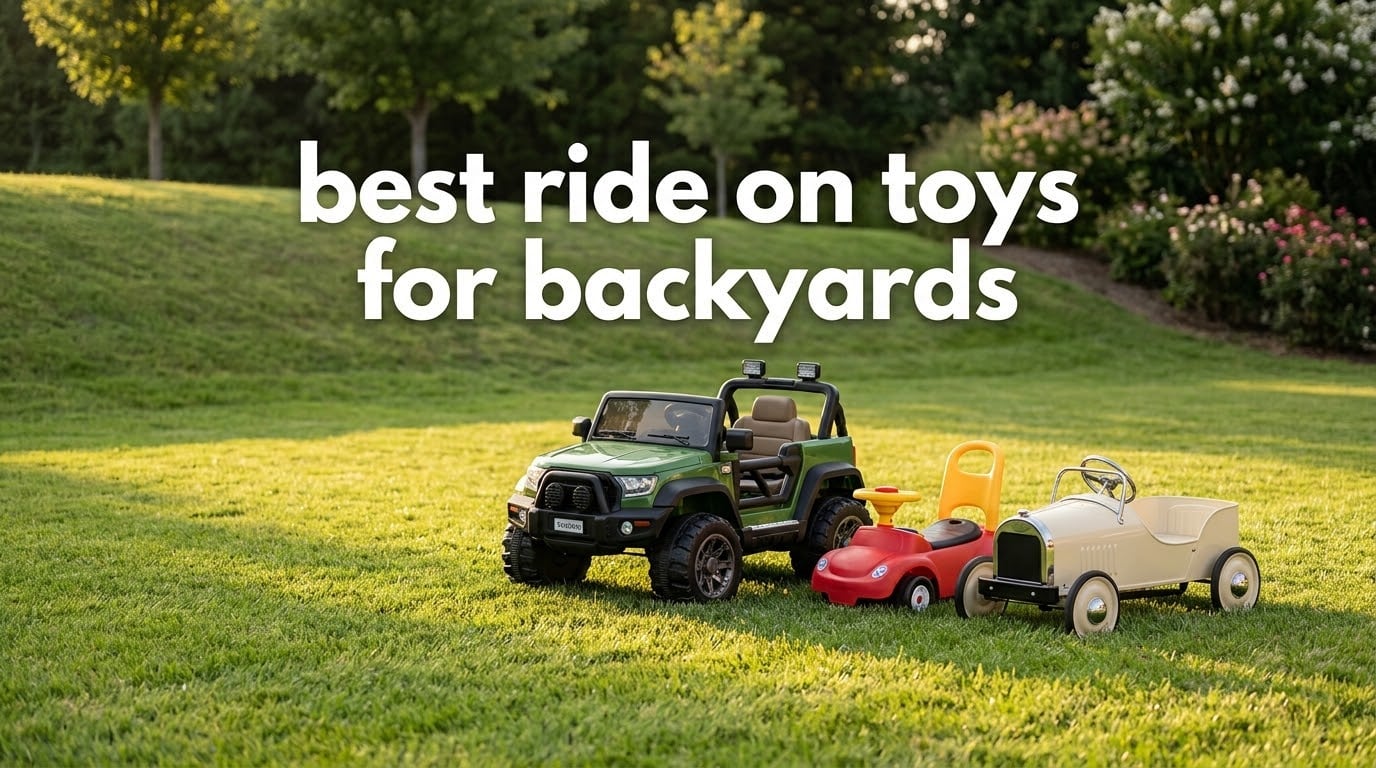 best ride on toys for backyards