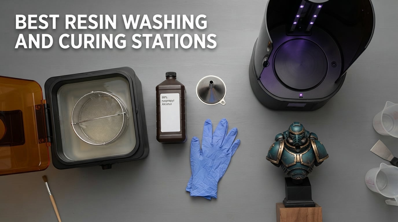 best resin washing and curing stations