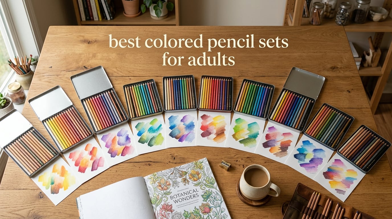 best colored pencil sets for adults