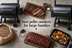 best pellet smokers for large families