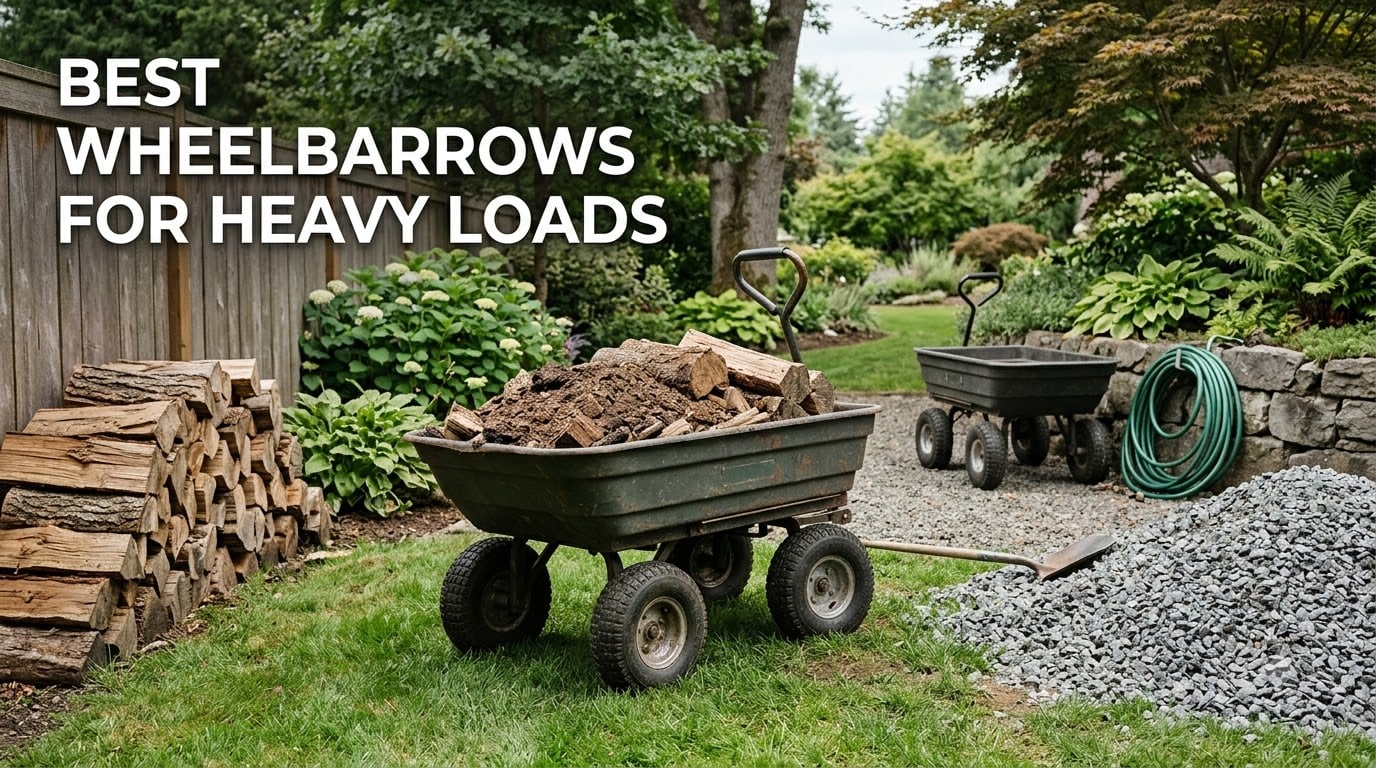 best wheelbarrows for heavy loads