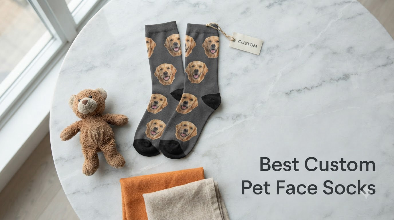 Best Custom Pet Face Socks