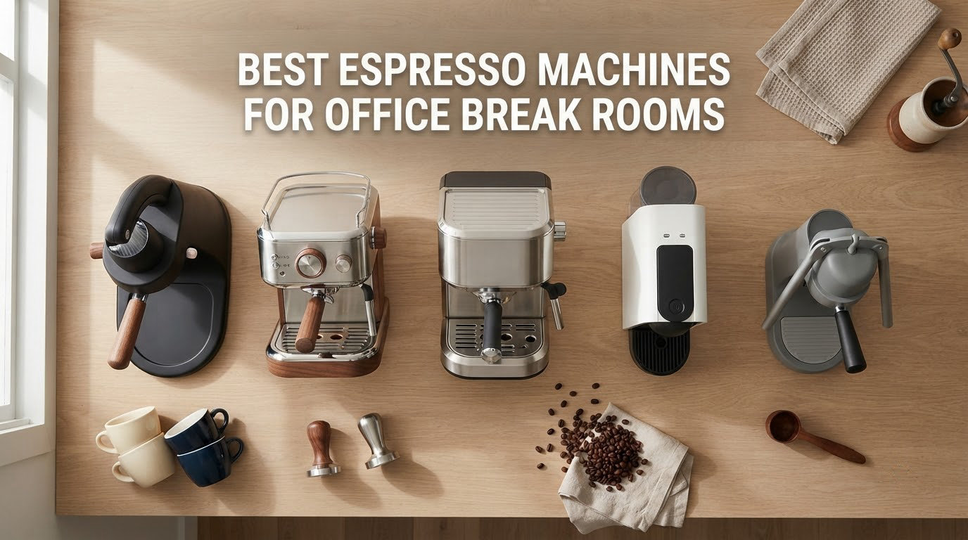 best espresso machines for office break rooms