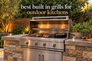 best built in grills for outdoor kitchens