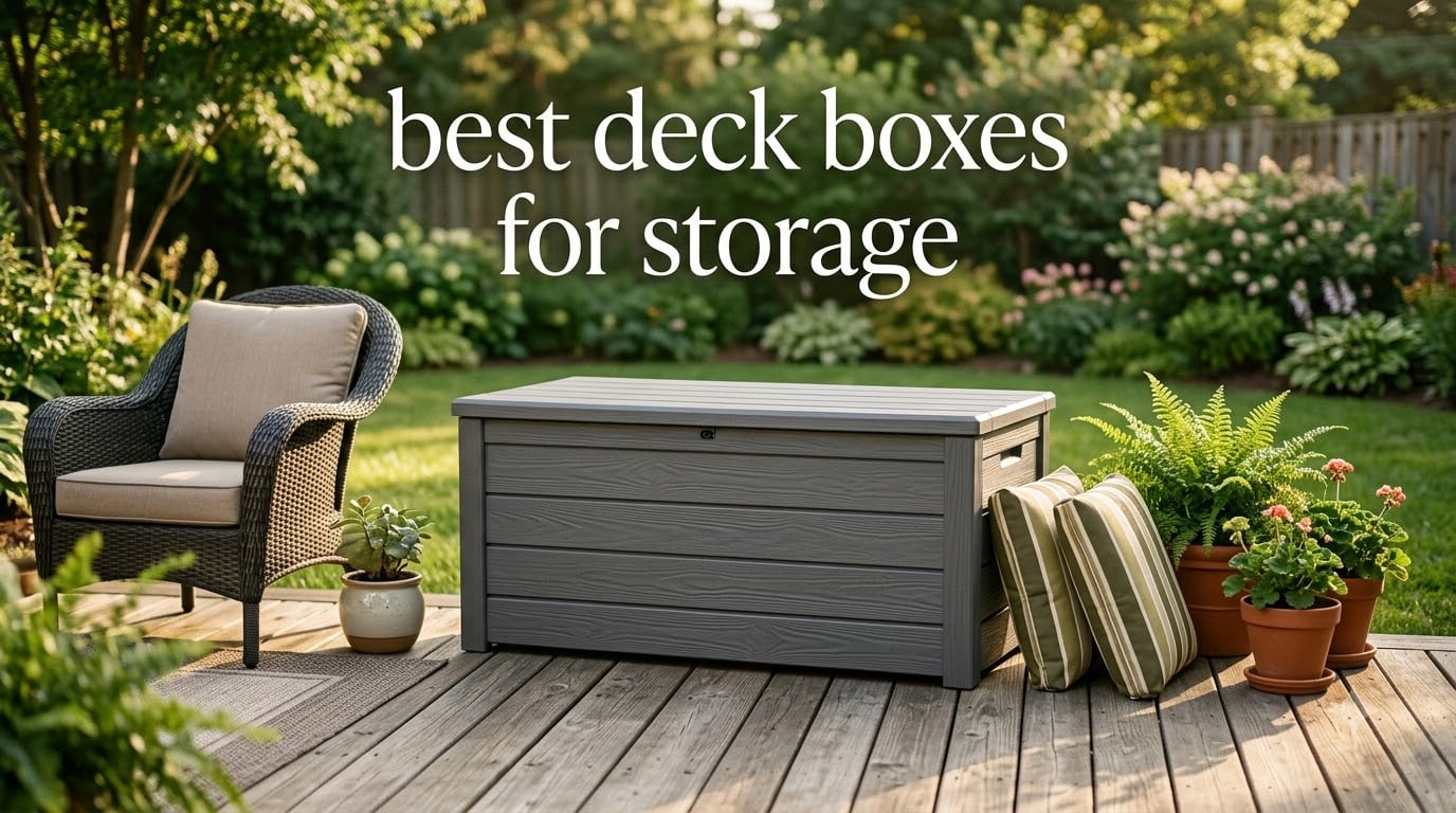 best deck boxes for storage