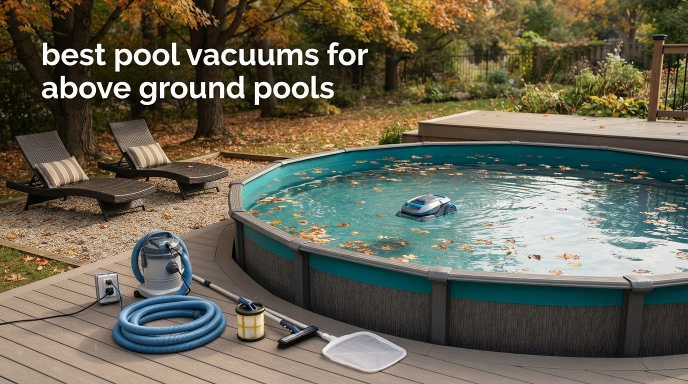 best pool vacuums for above ground pools