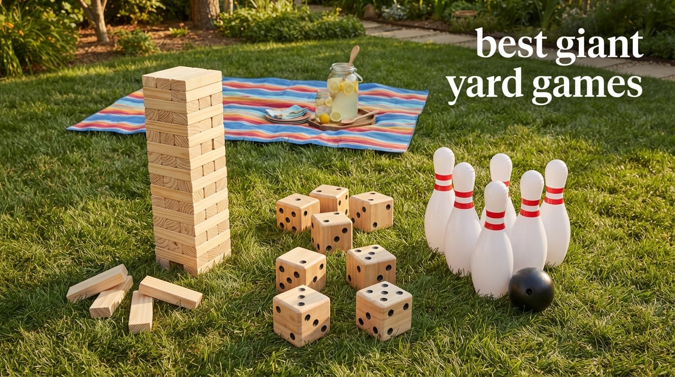 best giant yard games