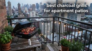 best charcoal grills for apartment patios