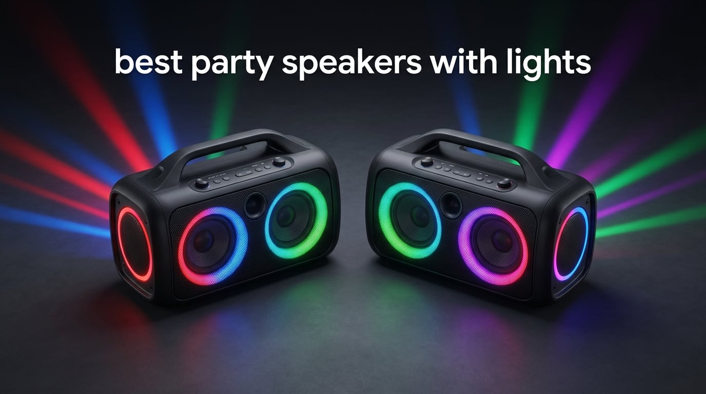 best party speakers with lights